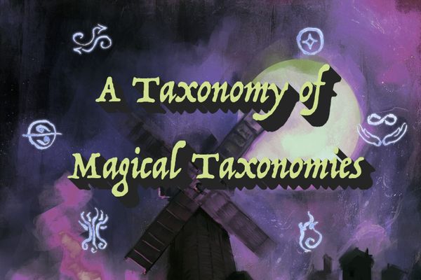 A Taxonomy of Magical Taxonomies