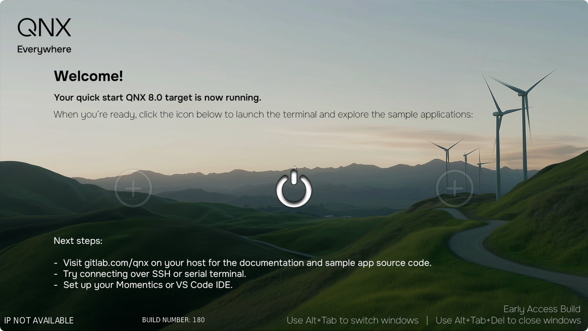 Refreshed QNX Quick Start, Custom Image Builds, and More Samples!
