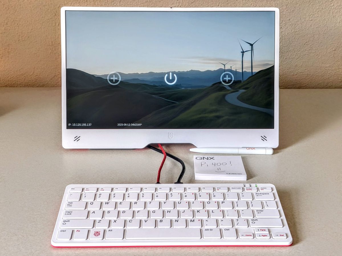 QNX on Pi 400: Make your own image!