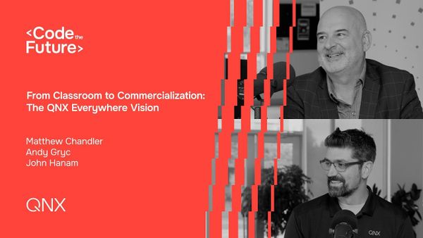 QNX Everywhere on the Code The Future Podcast!