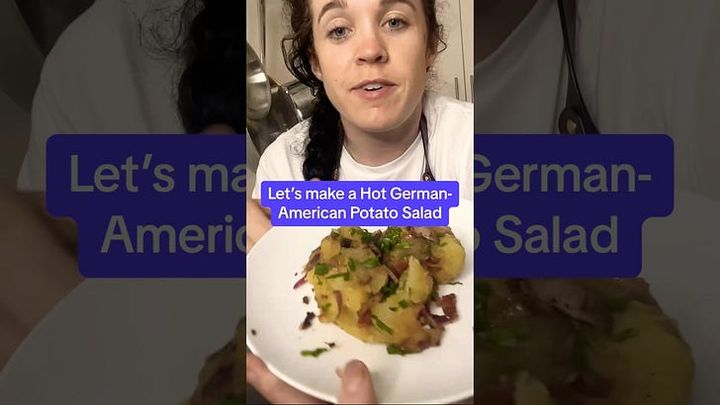 Hot German-American Potato Salad