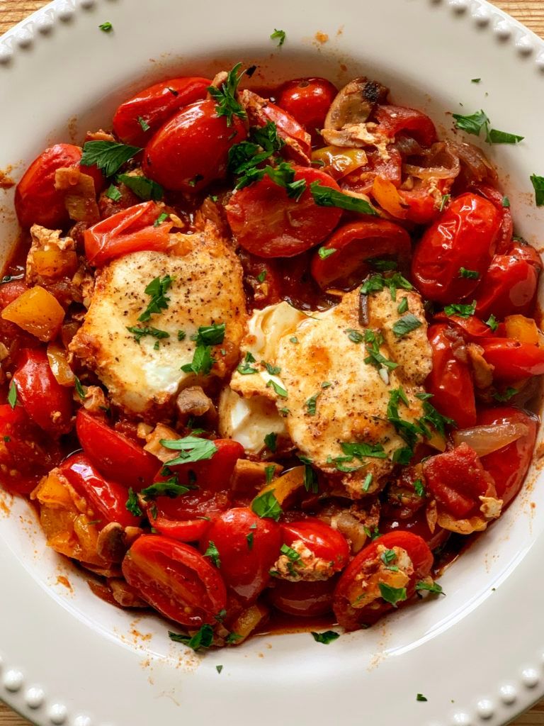 Recipe:VEGGIE-PACKED SHAKSHUKA