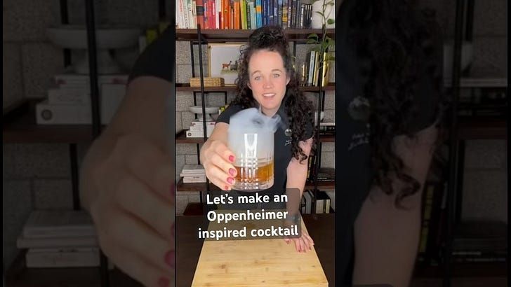 Oppenheimer-inspired Smokey Manhattan