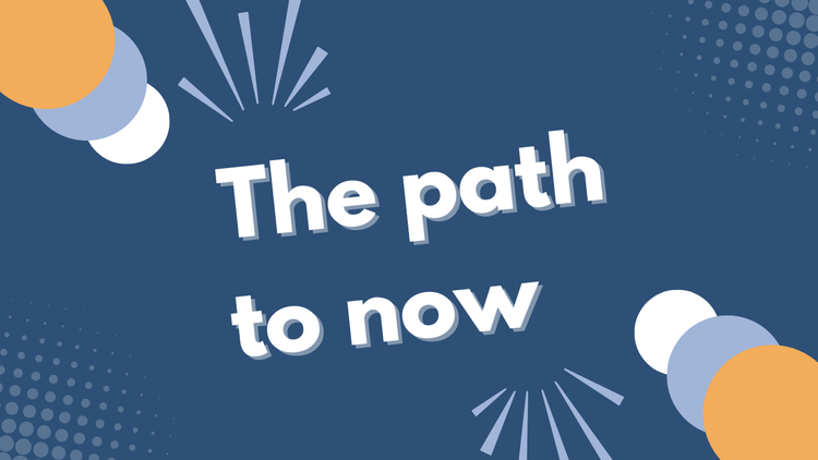 The path to now