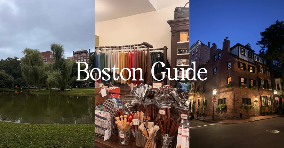 Boston Mini Guide