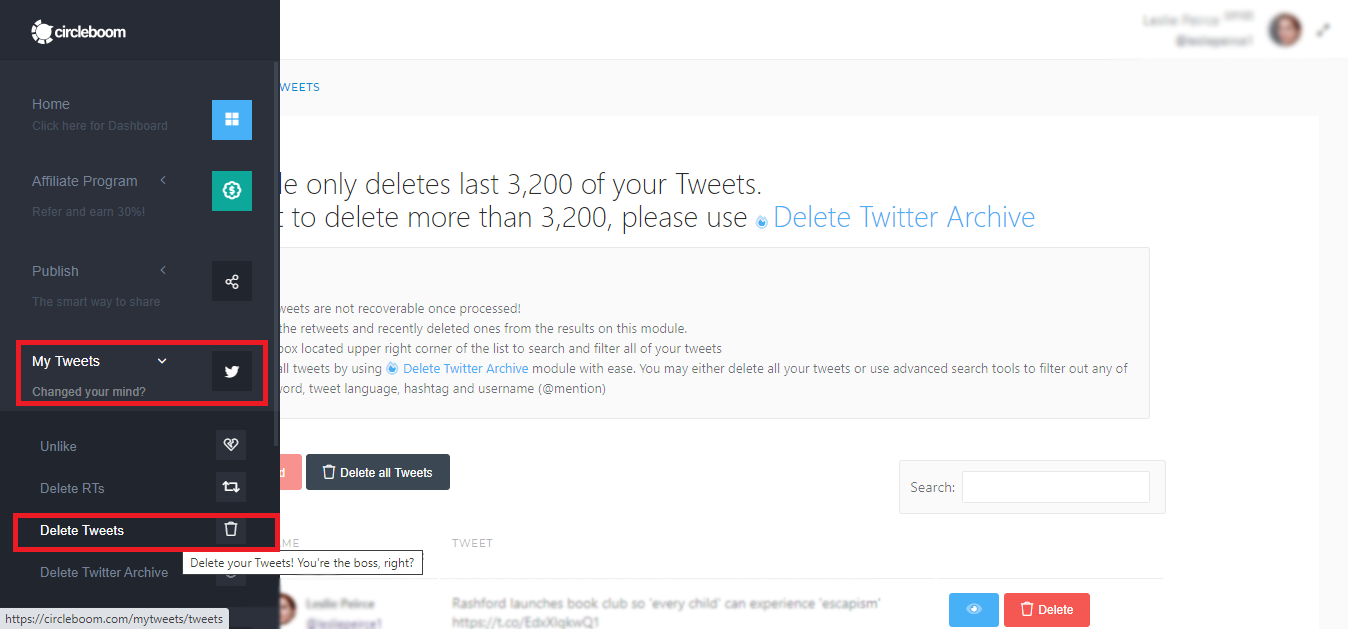 How to Delete Tweets in Bulk