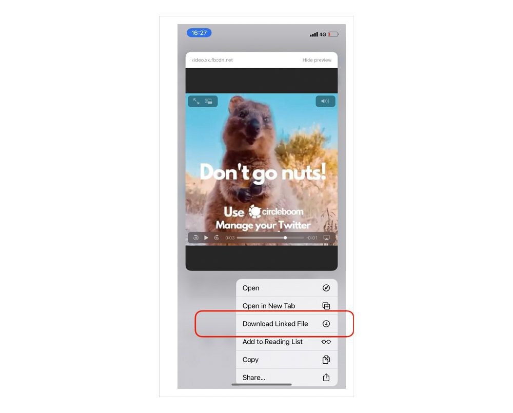 Download Instagram video.
