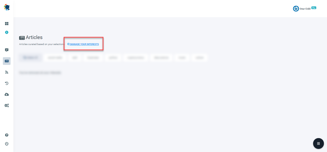 Circleboom Publish's article curation comes with 200,000+ articles sources all over the web! 