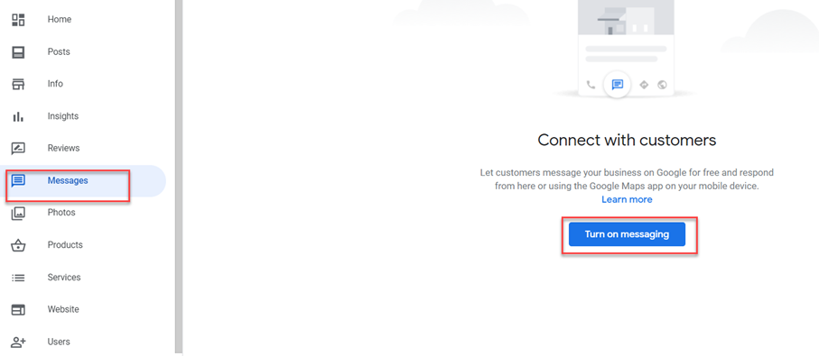 Direct messages can help customers who are in urgent need in your neighborhood