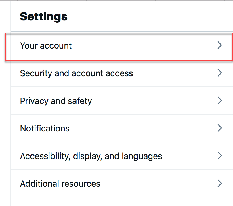 Twitter verification