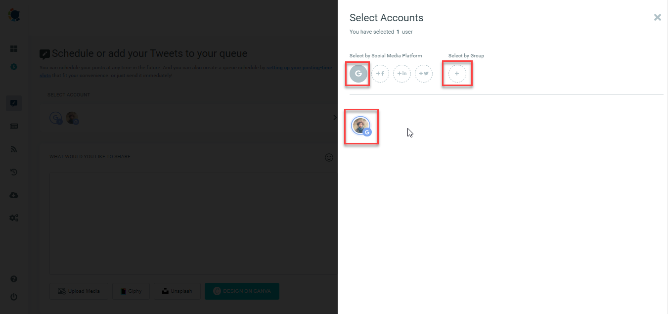 On Circleboom Publish, you can  post to multiple Google My Business profiles (up to 5 in Pro subscription).
