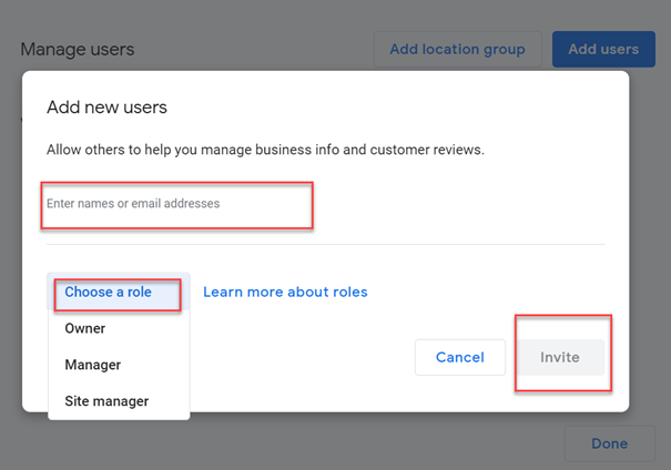 Manager and Site Manager roles usually deal with content, updates, and posts.