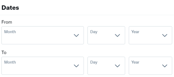 Search for Twitter history by date here