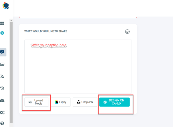 Circleboom's collaboration with Canva offer built-in solutions to design your content in this publish tool.