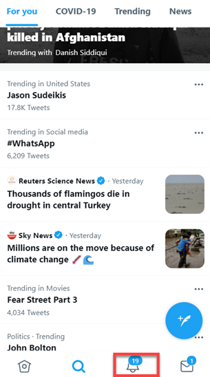 Delete Twitter history 