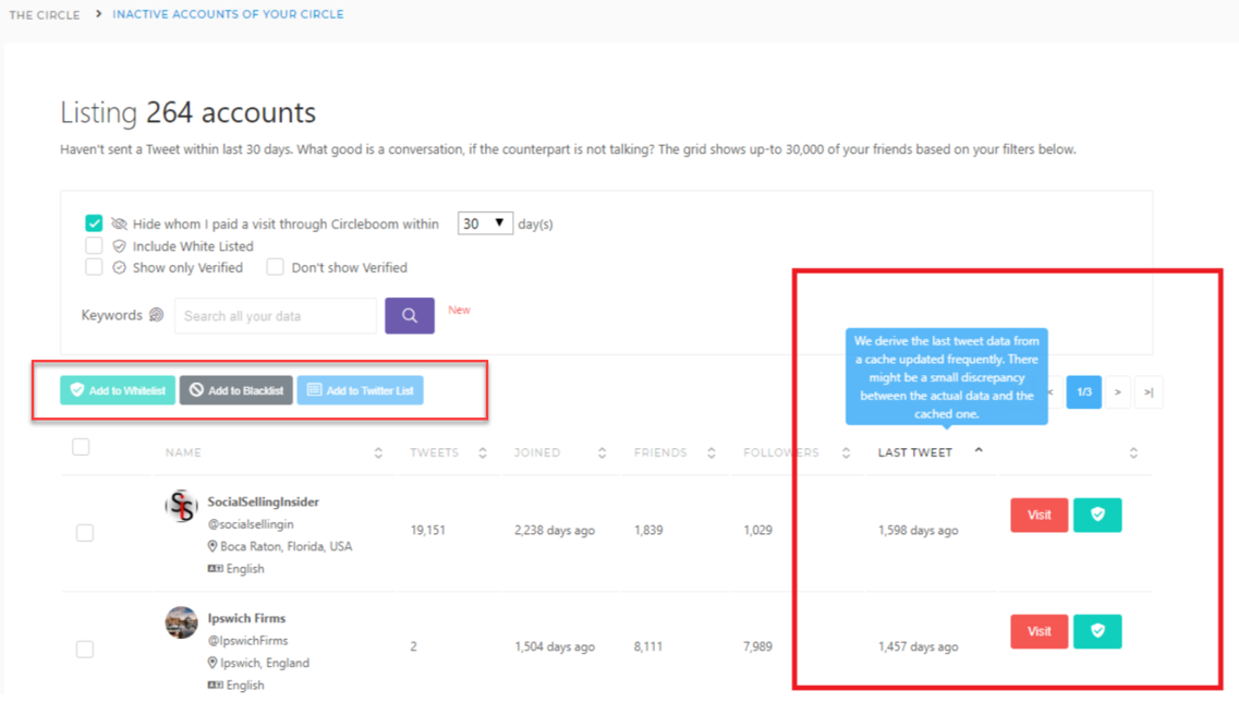 Create Twitter lists with Twitter followers and friends