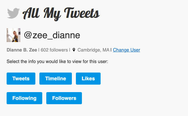 how to find old tweets