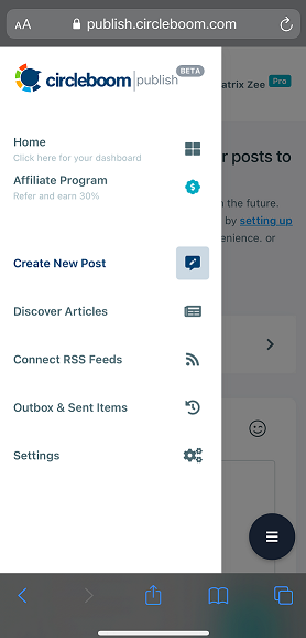 You can schedule Instagram posts for a future date on your mobile device with Circleboom Publish.