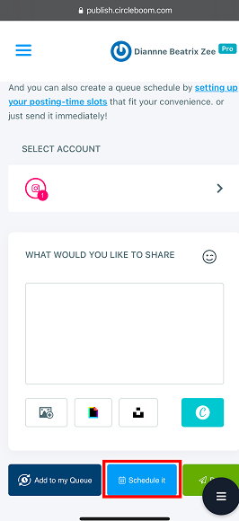 If you are mobile most of the time, you can use Circleboom Publish on your mobile device to schedule Instagram posts for a future date.