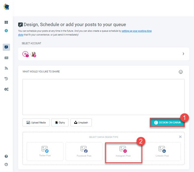 Get recommend Instagram image size on Circleboom Publish!