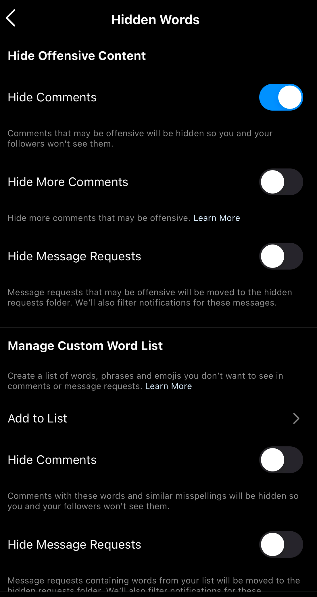 On of the useful Instagram tips for managing comments is to filter the comments by keyword