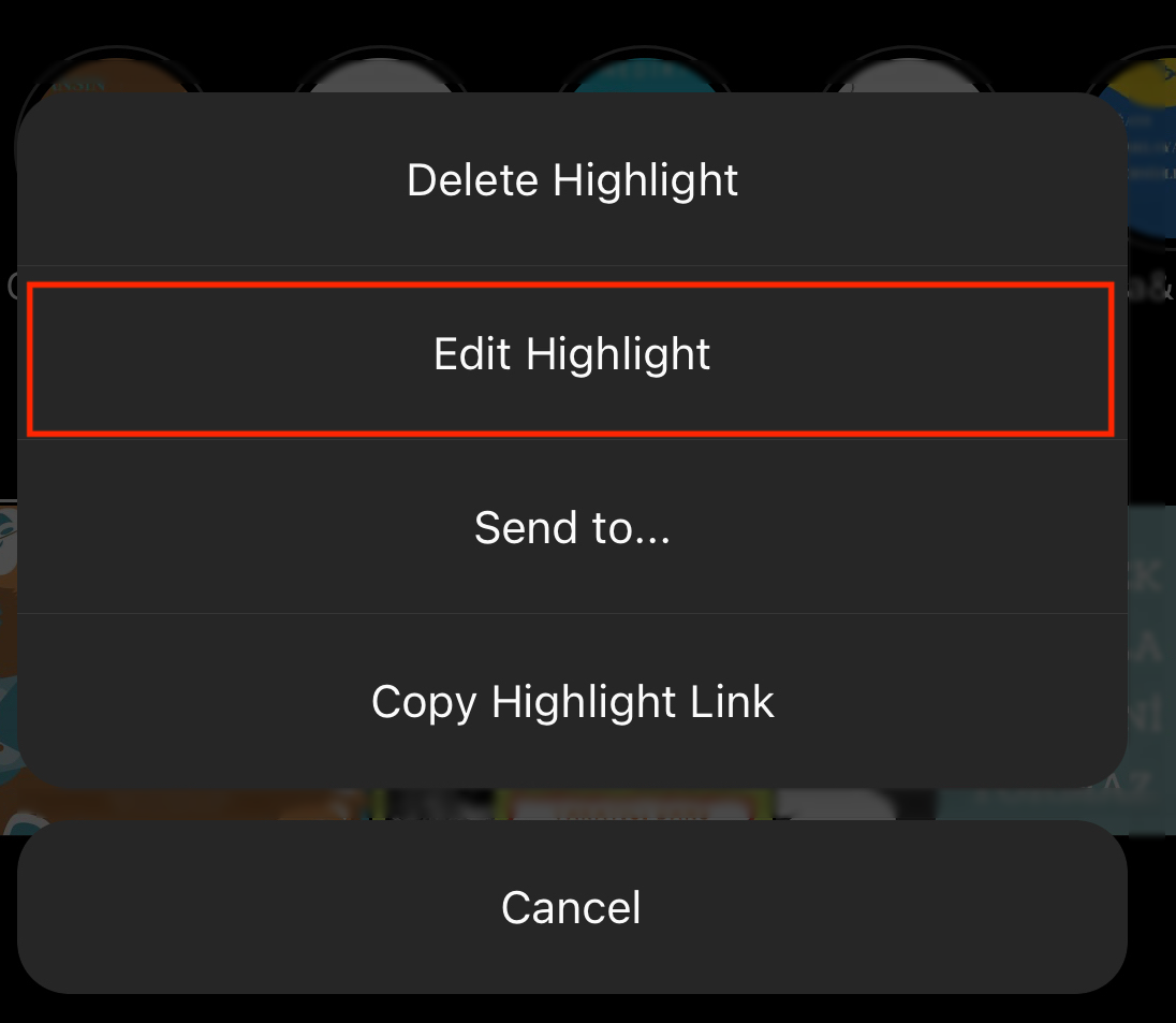 You can change the order of your Instagram highlights to make sure that the most important ones are the first on the list.