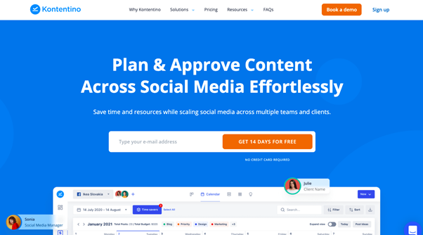 Need social media tools for businesses to use in 2021? Kontentino is another alternative!