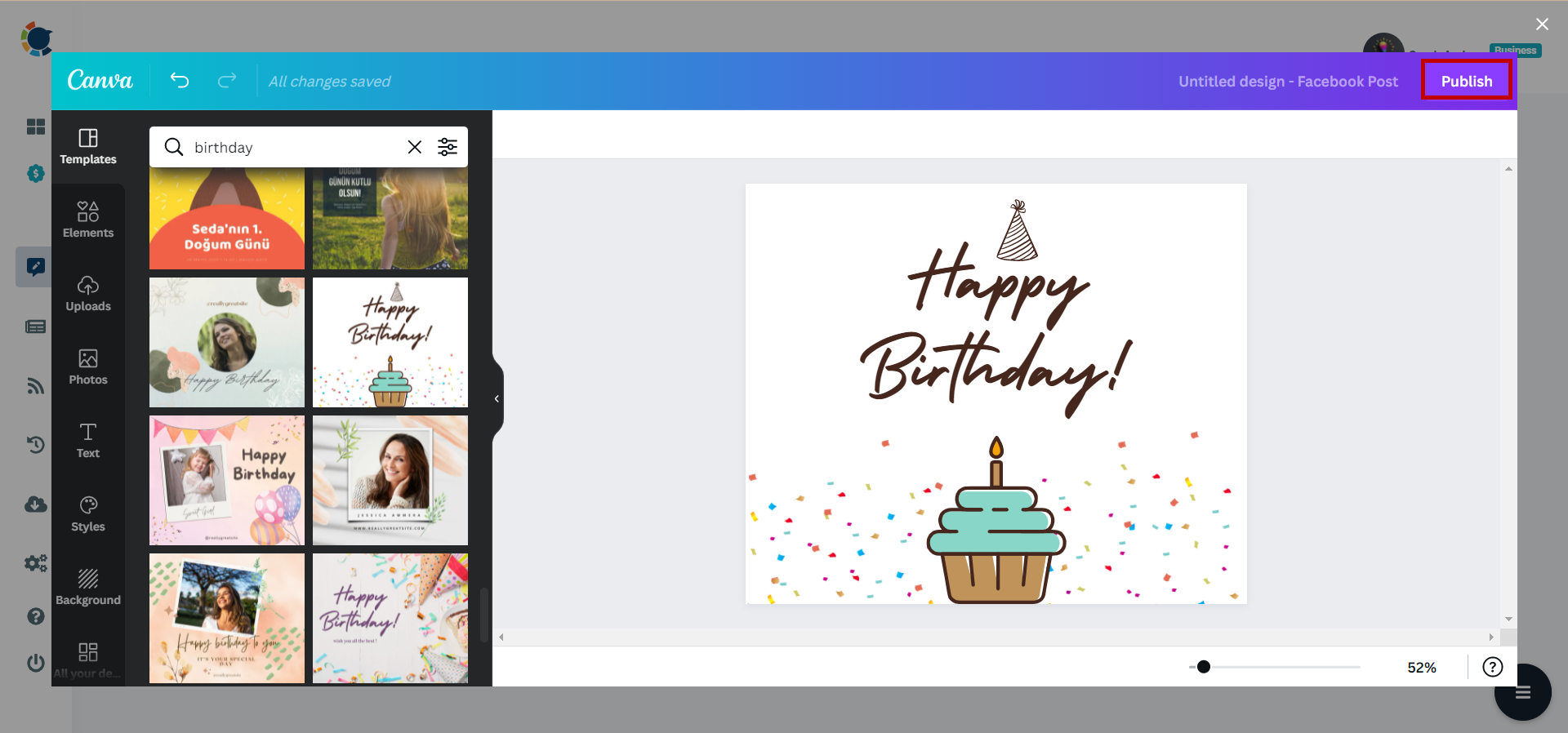 Since everything you need will be served by us, you don’t need to memorize Facebook post size on Circleboom Publish!