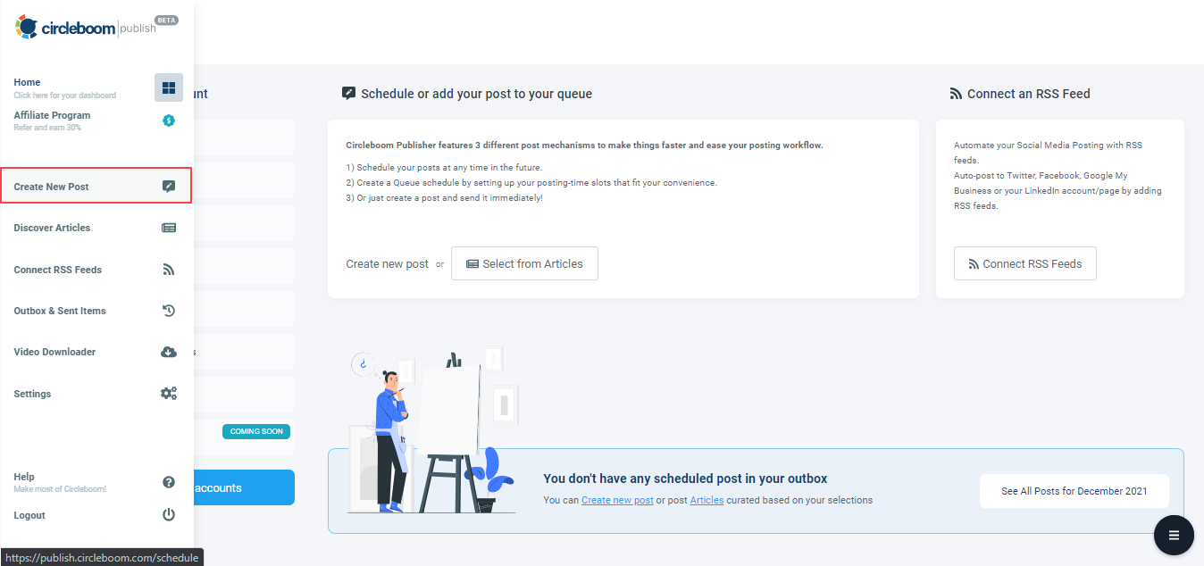 Create Facebook posts and auto-post on multiple Facebook pages and groups simultaneously.