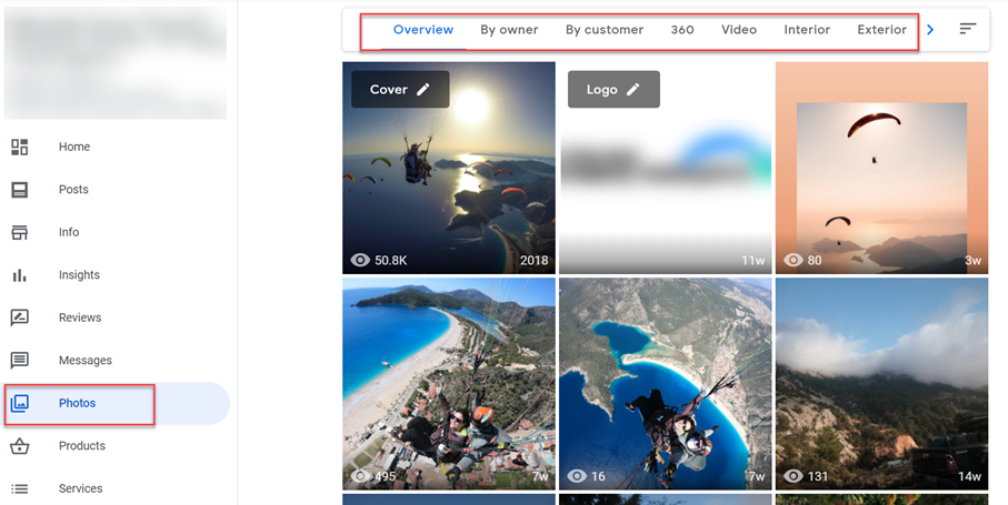 Google Business - Photos