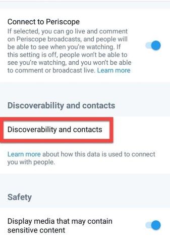 find someone on Twitter by phone number