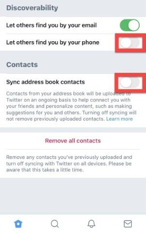 find someone on Twitter by phone number