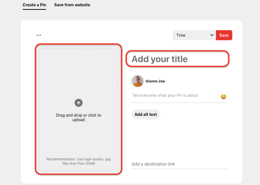 There are blank parts you can enter related information together with picture.