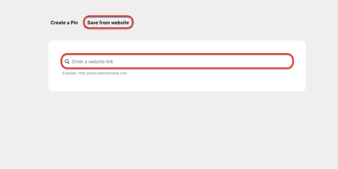 The other option is to select the "save from website".