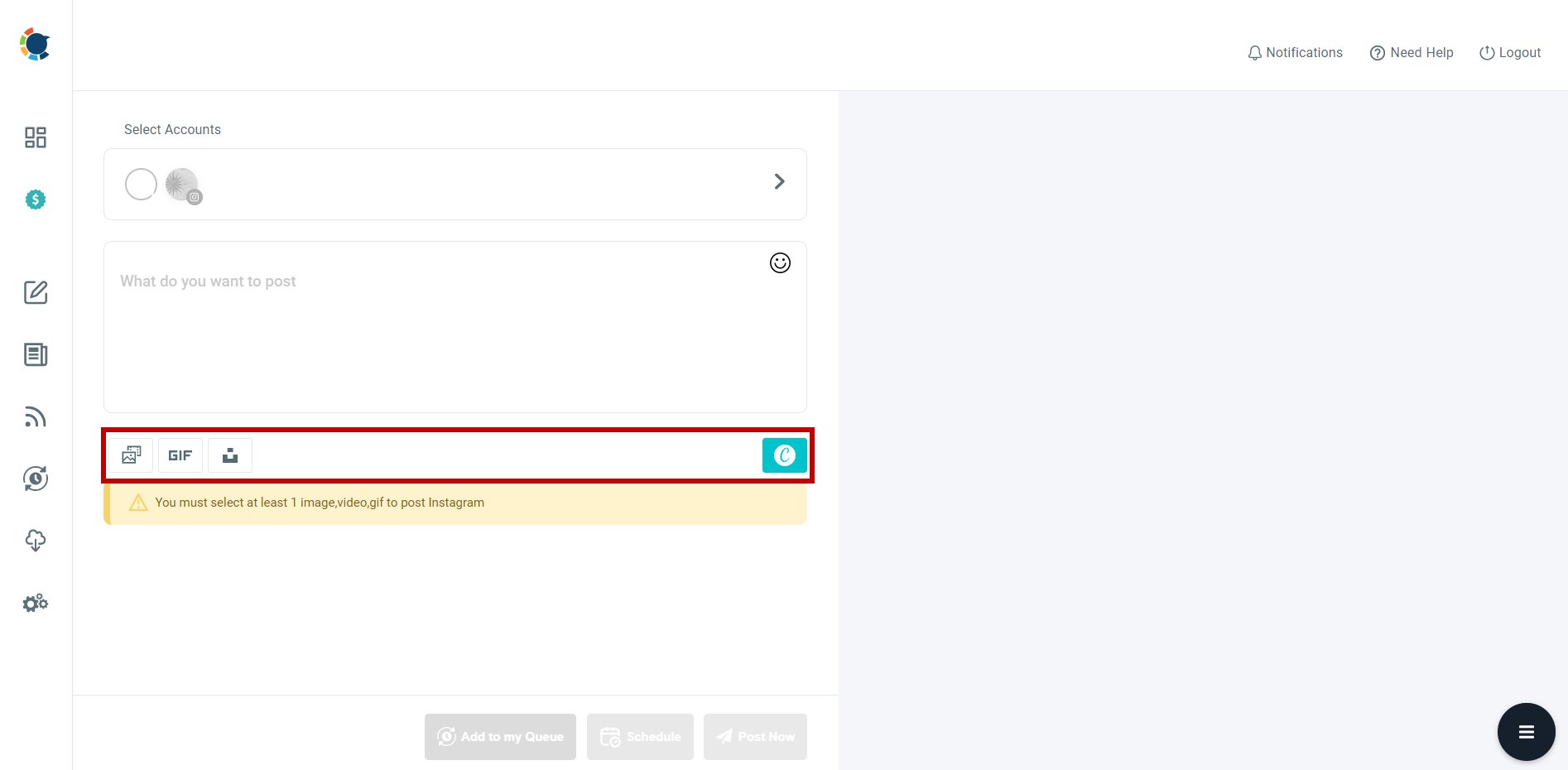 Instagram post design.