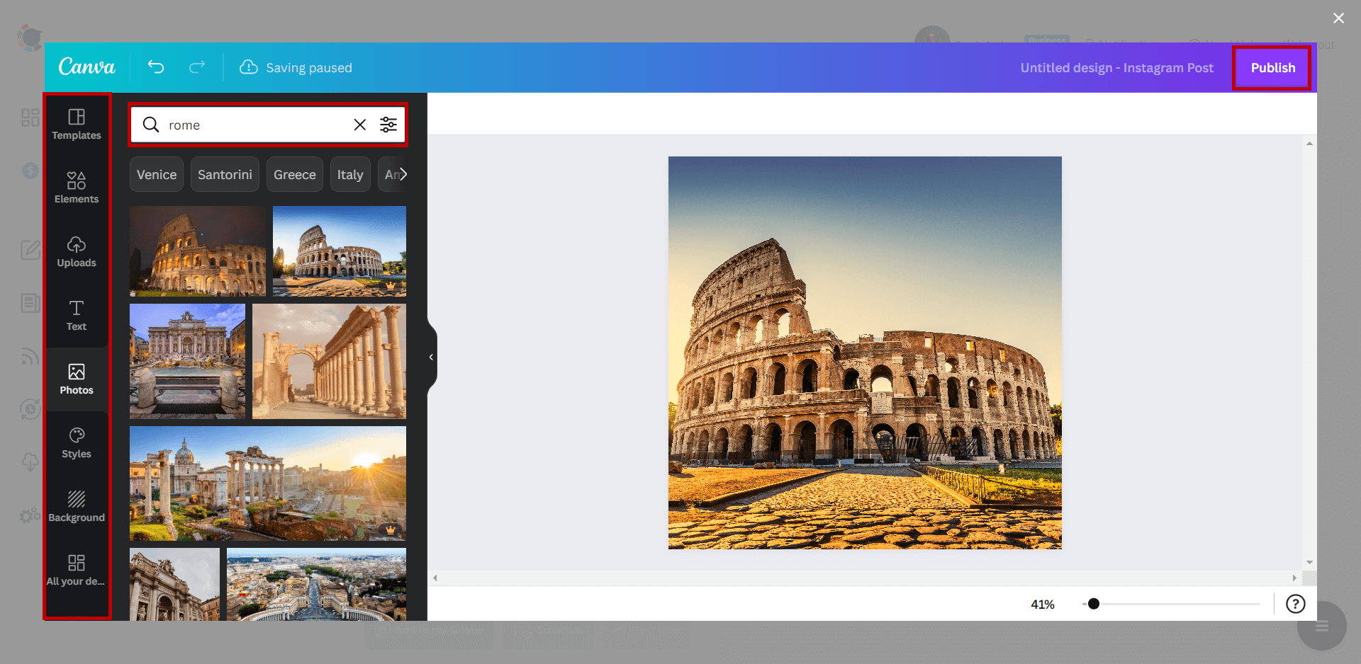 Instagram post design.