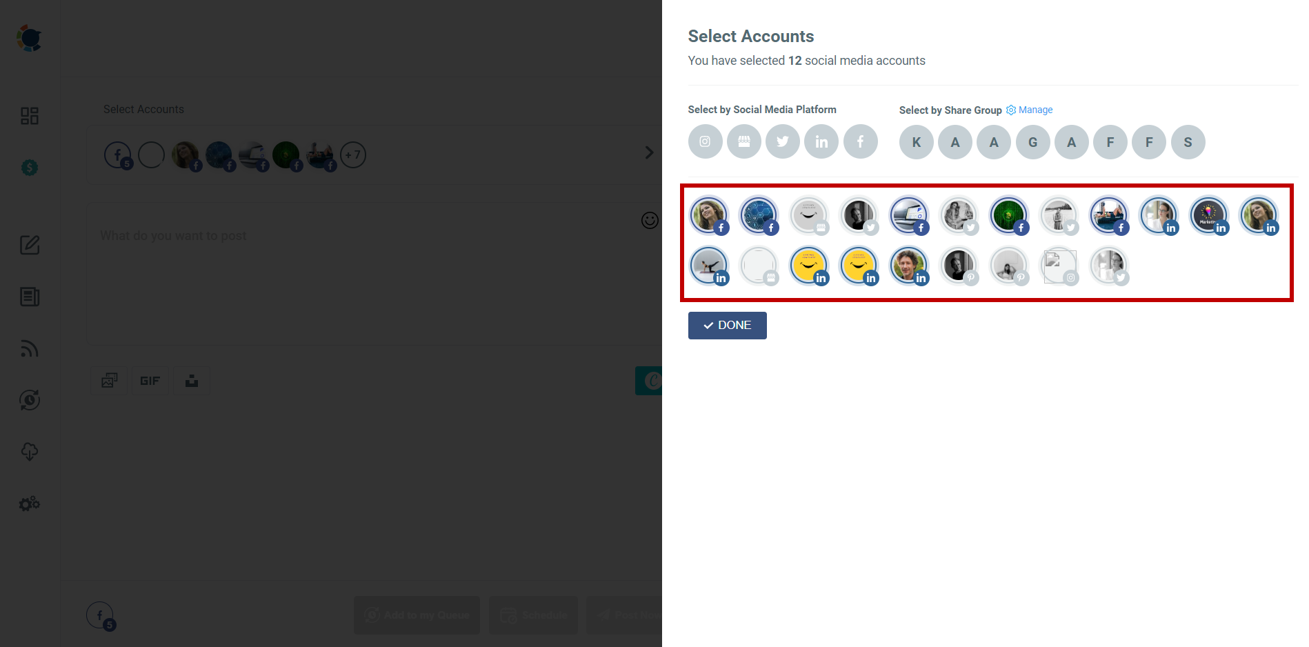 Post from Facebook accounts to LinkedIn.
