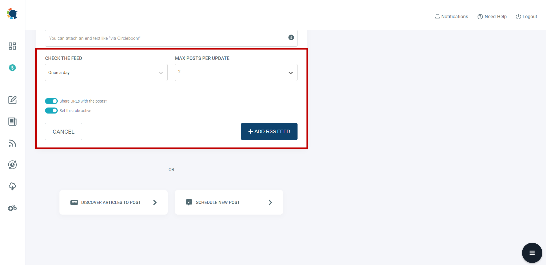 Automaticall tweet your new posts.