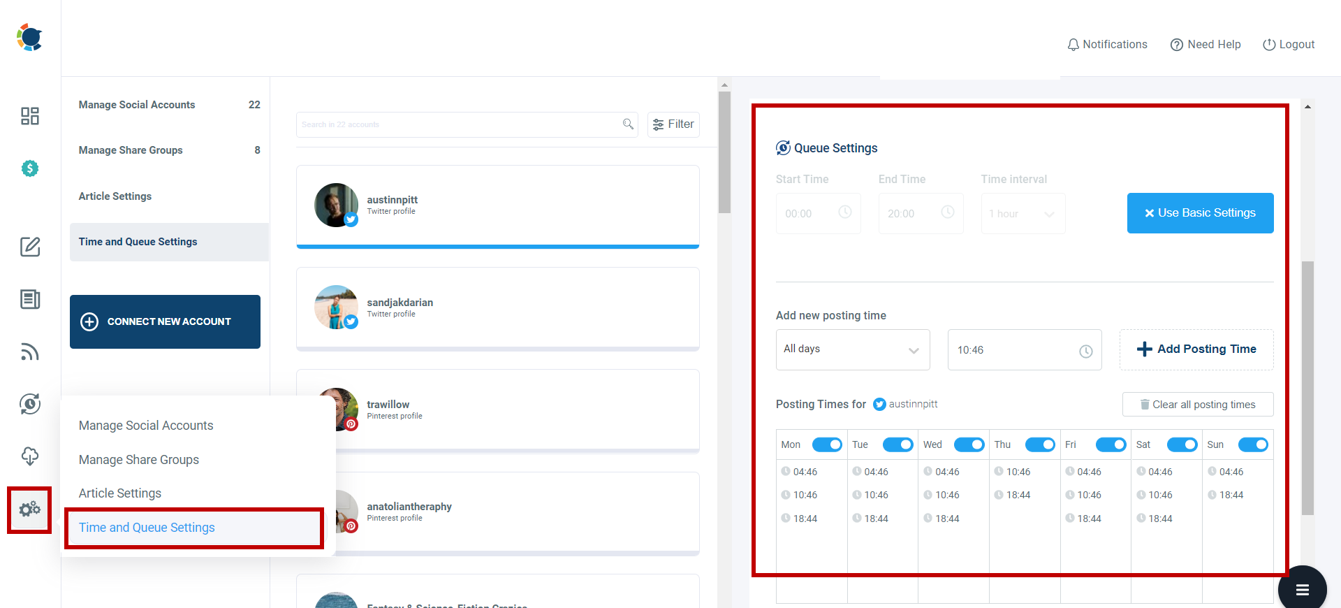 Send your Twitter thread automatically.