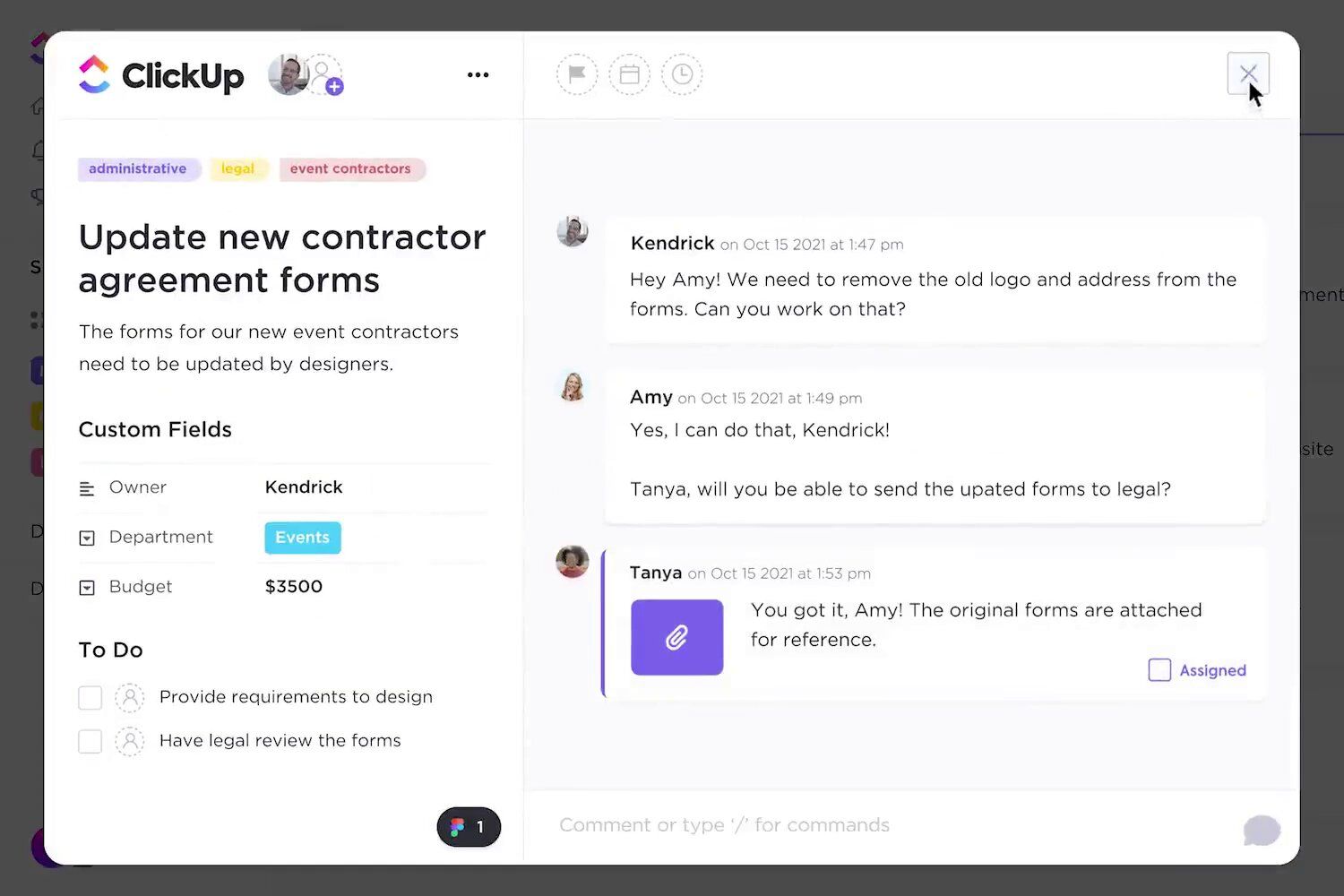 Clickup is a highly popular project management tool.