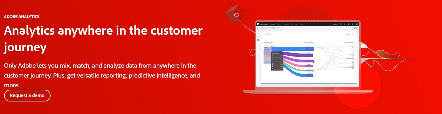 Adobe Analytics is a sophisticated analytics tools suitable for measuring performance of marketing campaigns