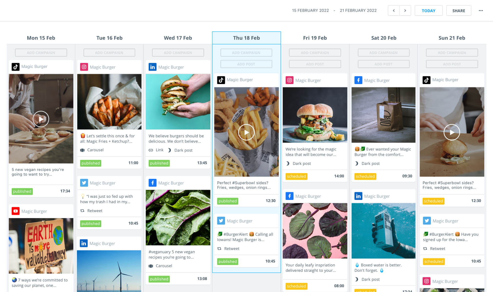 Brandwatch is a LinkedIn scheduling tool.