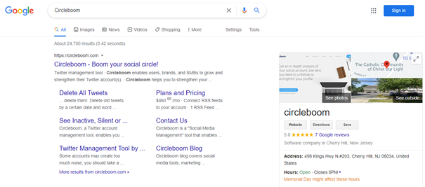 One of the most important advantages of Google reviews is that they help improve local search rankings.
