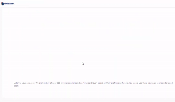 Circleboom Interest Cloud
