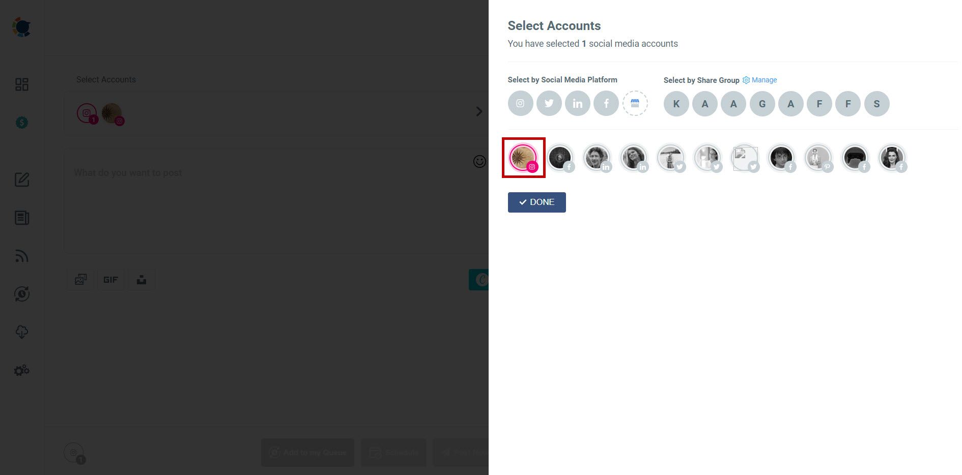 Create Instagram grid posts