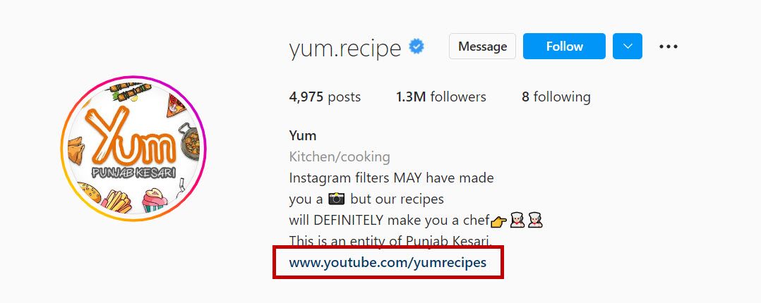 Promote Youtube channel on Instagram