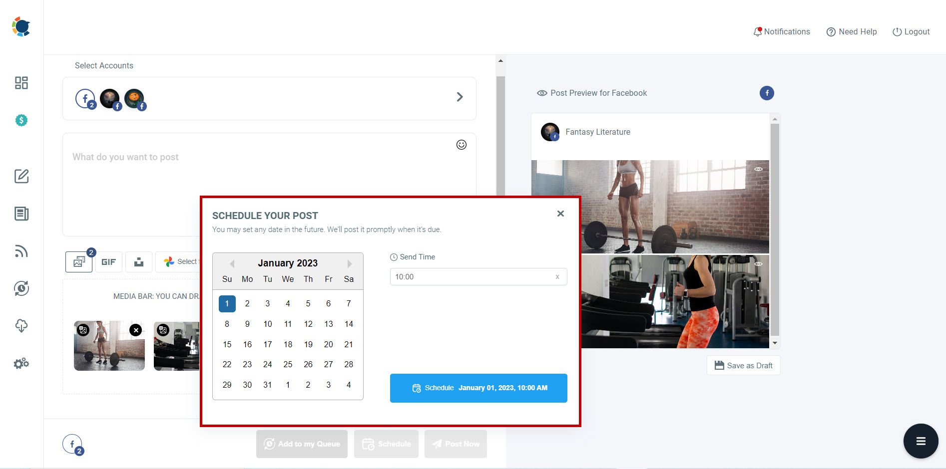 Schedule your Instagram posts