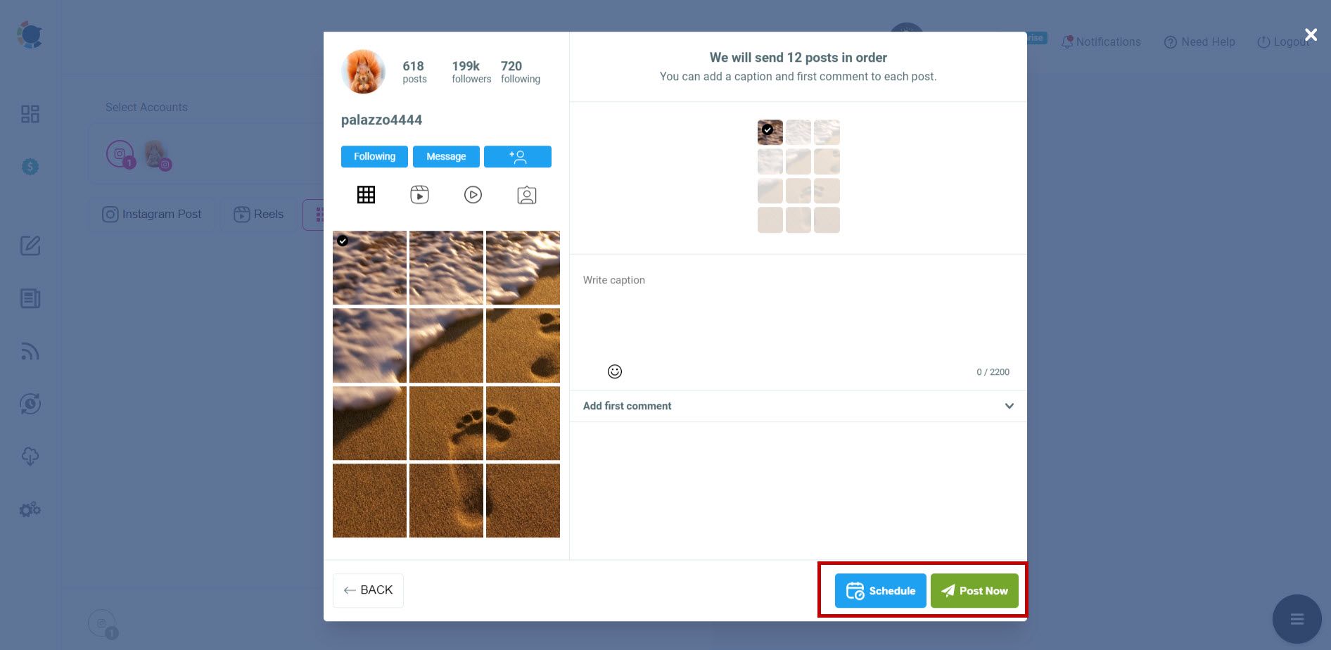 Grid post maker on Circleboom