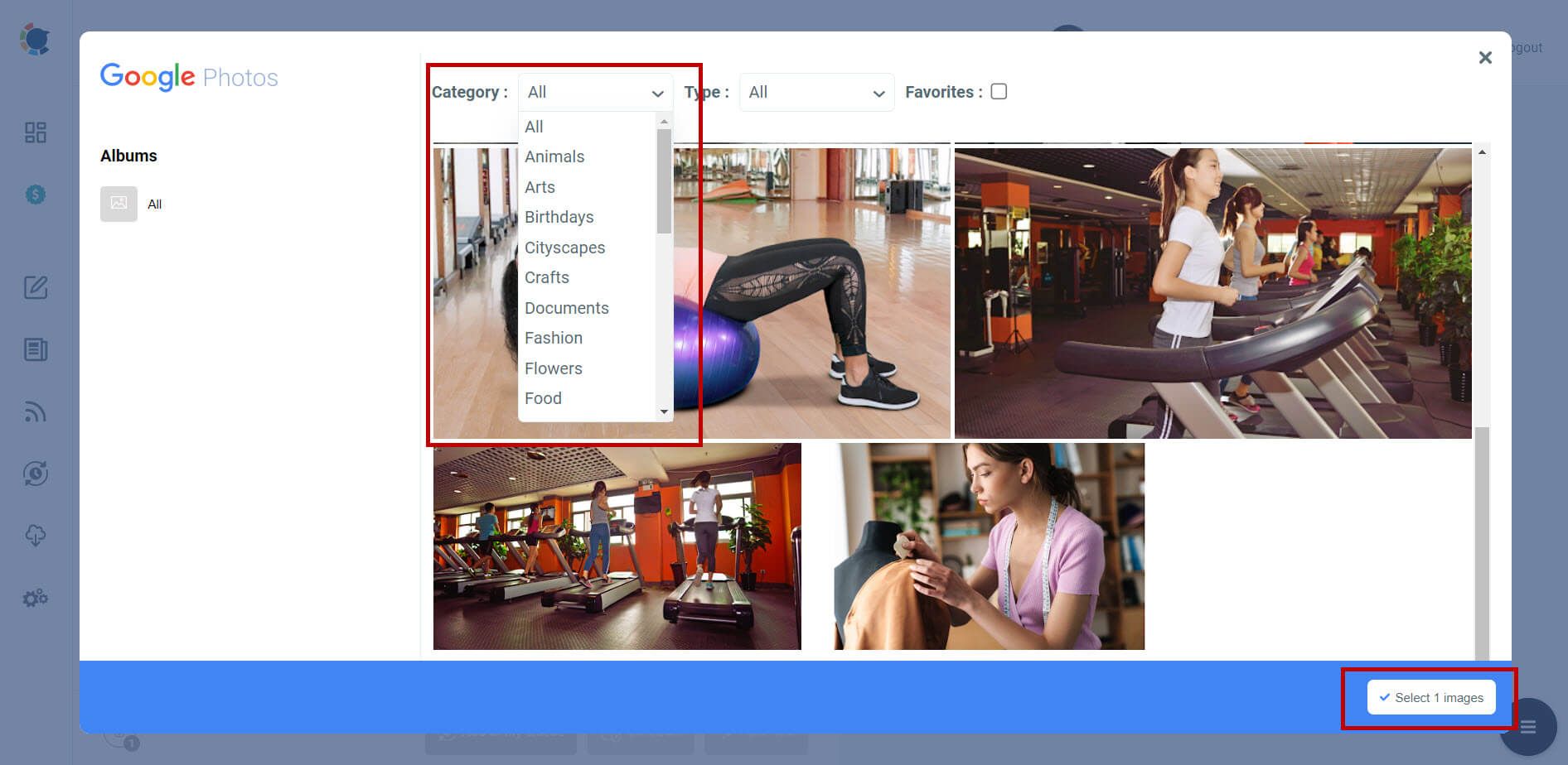 Post from Google Photos to Instagram