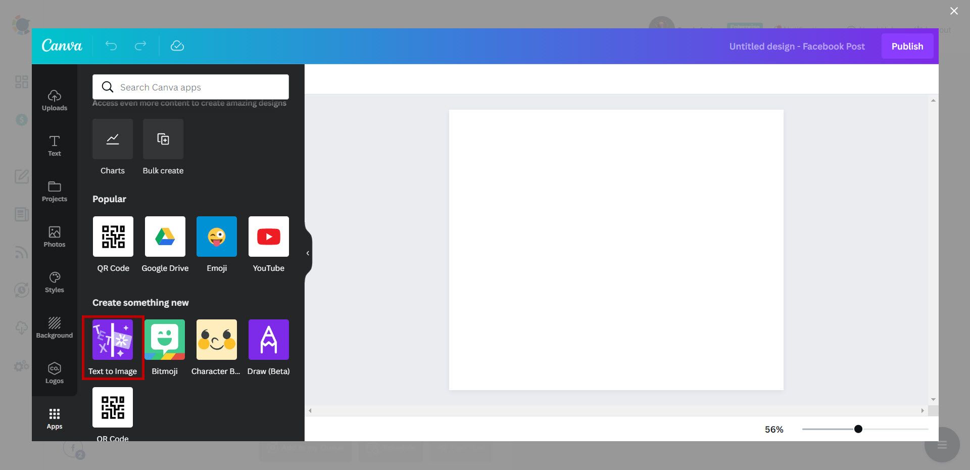 You can turn texts into images on Circleboom